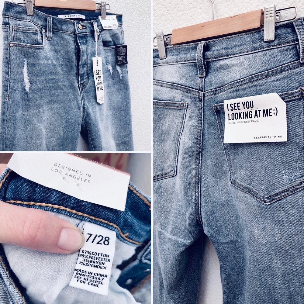 CELEBRITY PINK High Rise MOM jean - Picture 6 of 8